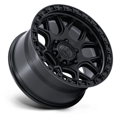 Fuel Off-Road D908 20X9 Matte Black W/ Gloss Black Lip 6x114.3 +1mm