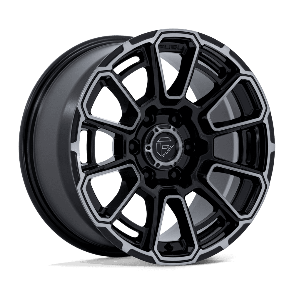 Fuel Off-Road D910 18X9 Gloss Black Dark Tinted Clear 6x114.3 +1mm