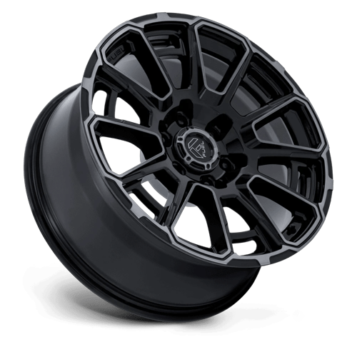 Fuel Off-Road D910 20X9 Gloss Black Dark Tinted Clear 6x139.7 +1mm