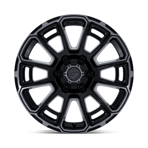 Fuel Off-Road D910 20X9 Gloss Black Dark Tinted Clear 6x139.7 +1mm