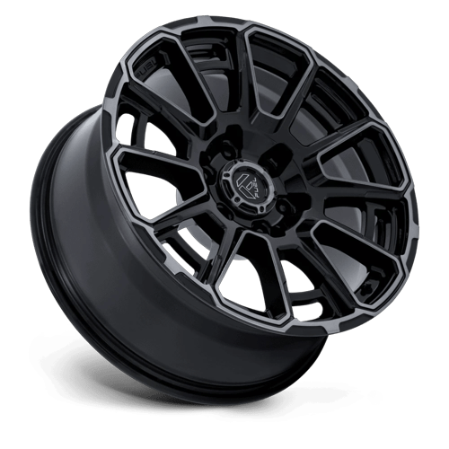 Fuel Off-Road D910 20X9 Gloss Black Dark Tinted Clear 6x139.7 +20mm