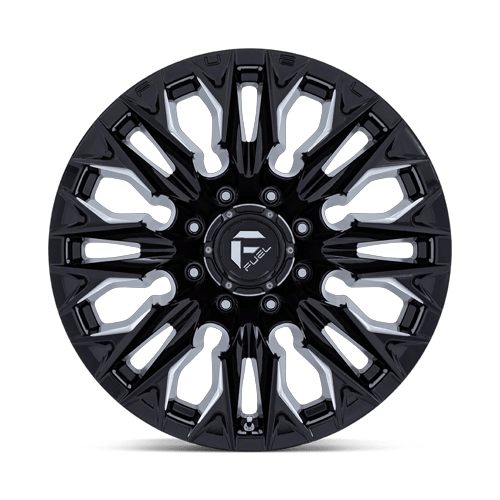Fuel Off-Road D803 20X9 Gloss Black Milled 8x170 +1mm