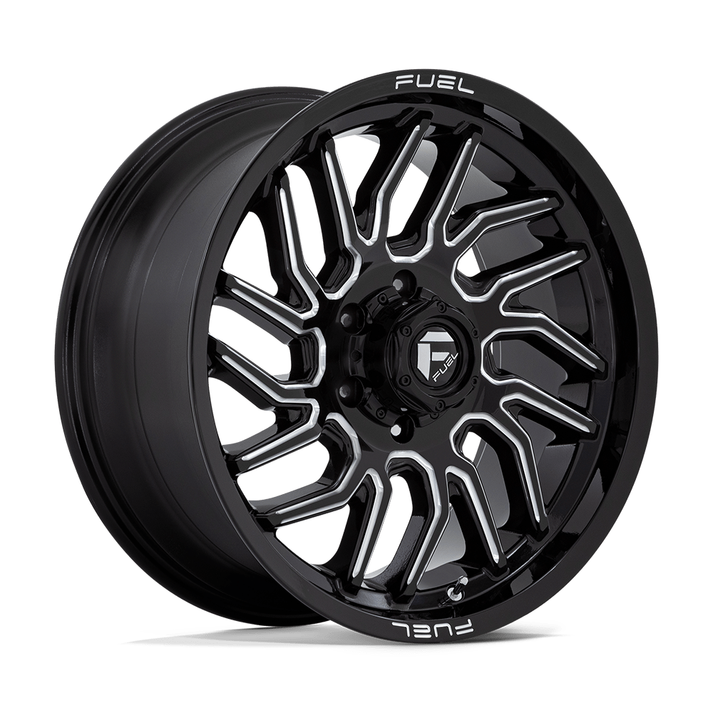 Fuel Off-Road D807 20X9 Gloss Black Milled 6x139.7 +20mm