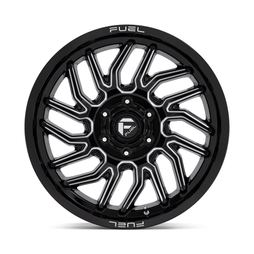 Fuel Off-Road D807 20X9 Gloss Black Milled 6x139.7 +20mm