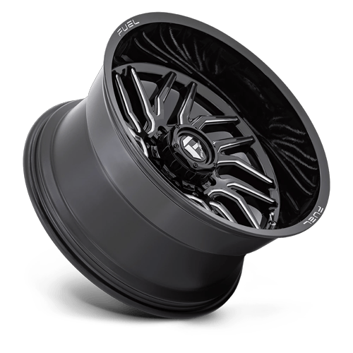 Fuel Off-Road D807 24X12 Gloss Black Milled 5x127 -44mm