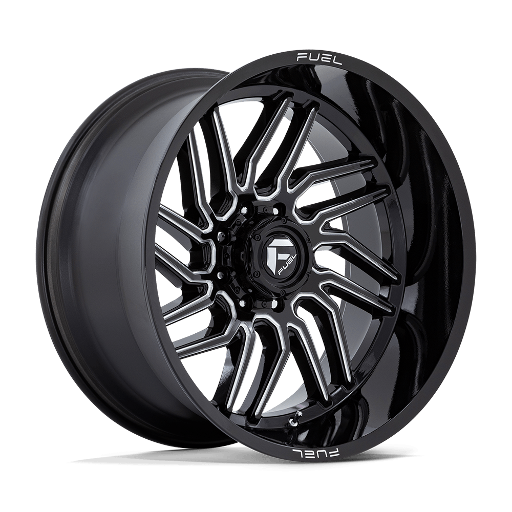 Fuel Off-Road D807 24X12 Gloss Black Milled 8x165.1 -44mm