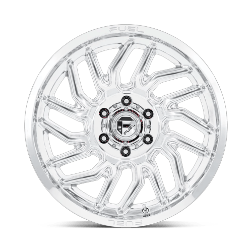 Fuel Off-Road D809 20X9 Polished Milled 6x139.7 +1mm