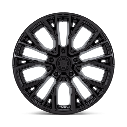 Fuel Off-Road Aluminum Wheels 20X10 Rebar D847 Blackout