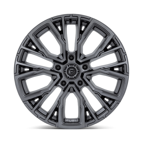 Fuel Off-Road Aluminum Wheels 20X10 Rebar D848 Matte Gunmetal