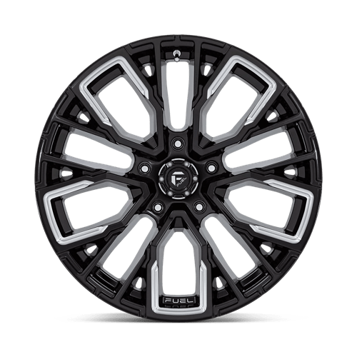 Fuel Off-Road D849 20X10 Gloss Black Milled 5x127 -18mm