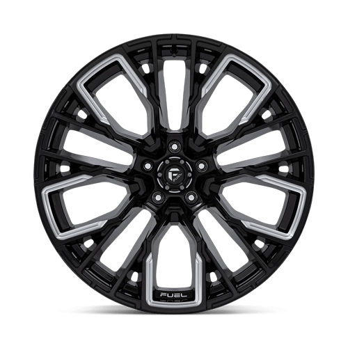 Fuel Off-Road D849 22X12 Gloss Black Milled 5x127 -44mm