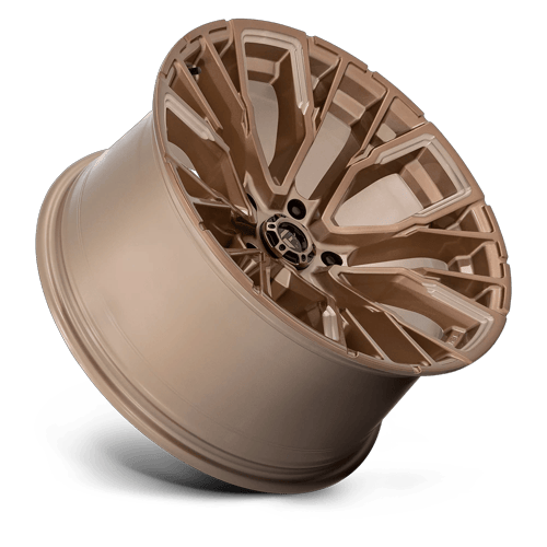 Fuel Off-Road Aluminum Wheels 20X10 Rebar D850 Platinum Bronze Milled