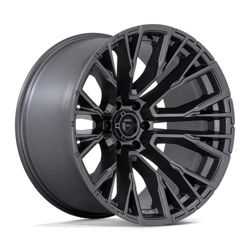 Fuel Off-Road Aluminum Wheels 22X12 Rebar D848 Matte Gunmetal