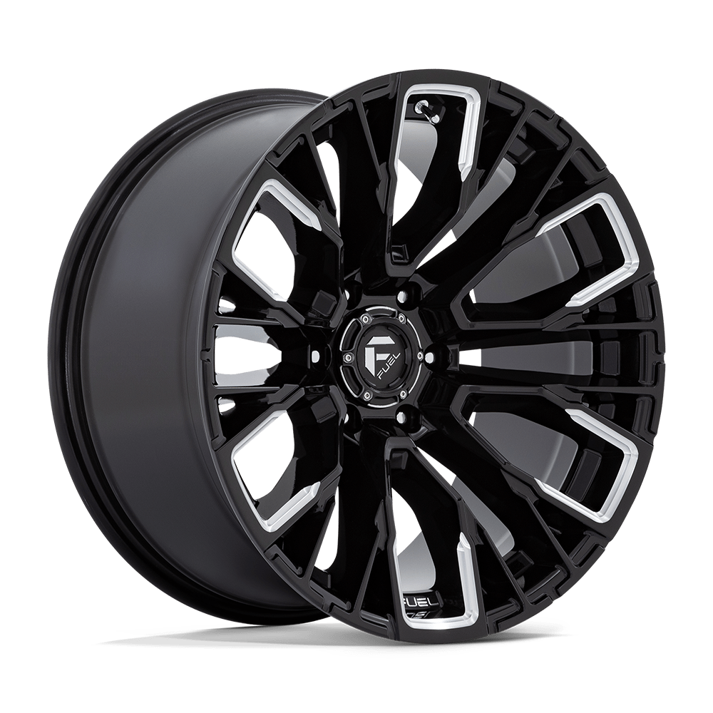 Fuel Off-Road D849 17X9 Gloss Black Milled 6x139.7 +1mm