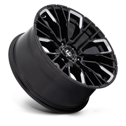 Fuel Off-Road Aluminum Wheels 20X9 Rebar D849 Gloss Black Milled