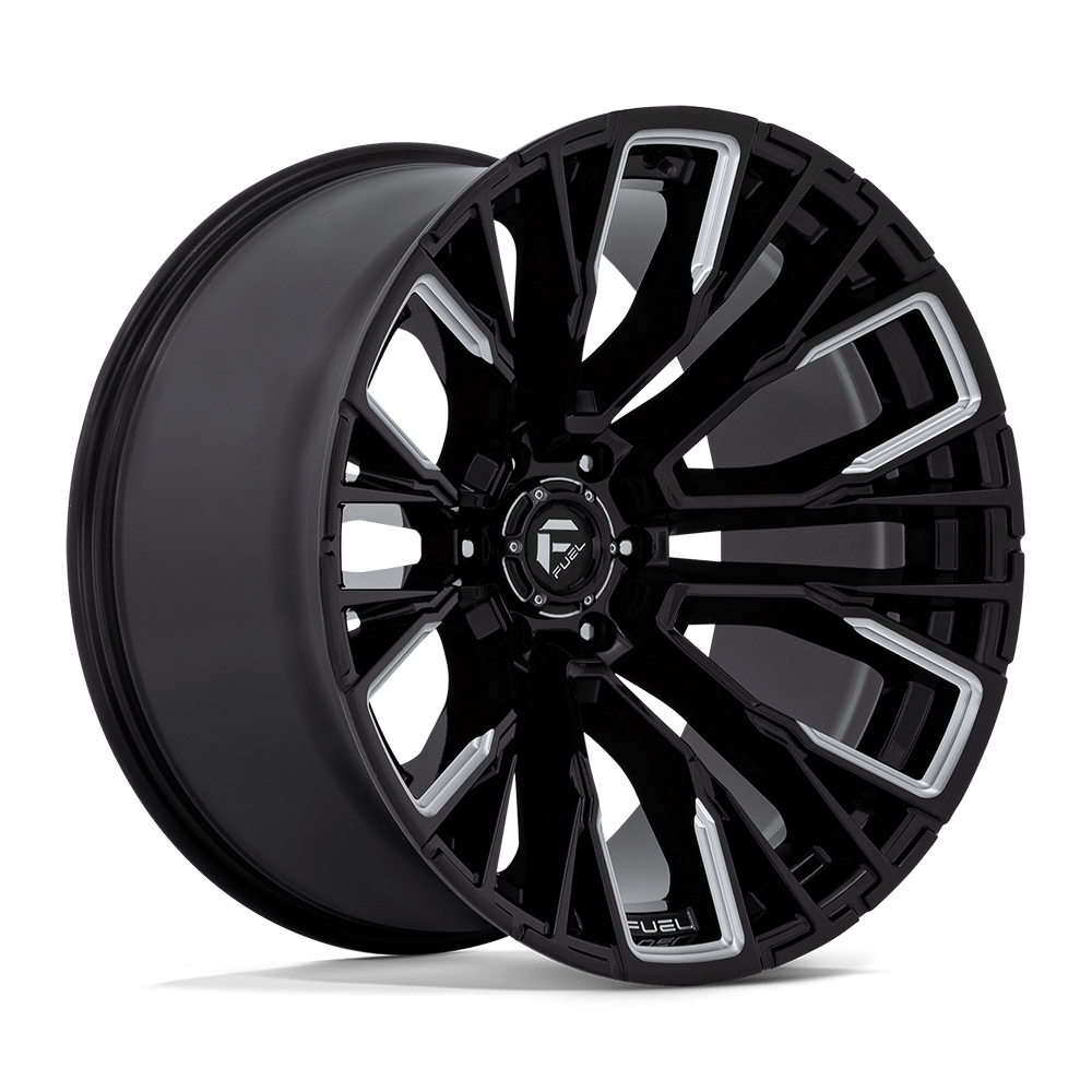 Fuel Off-Road D849 22X12 Gloss Black Milled 6x139.7 -44mm