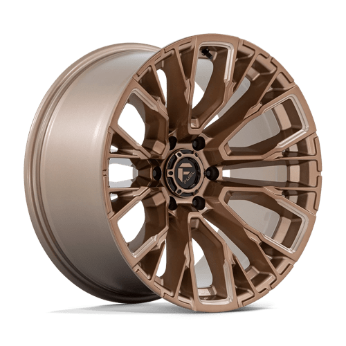 Fuel Off-Road Aluminum Wheels 20X9 Rebar D850 Platinum Bronze Milled