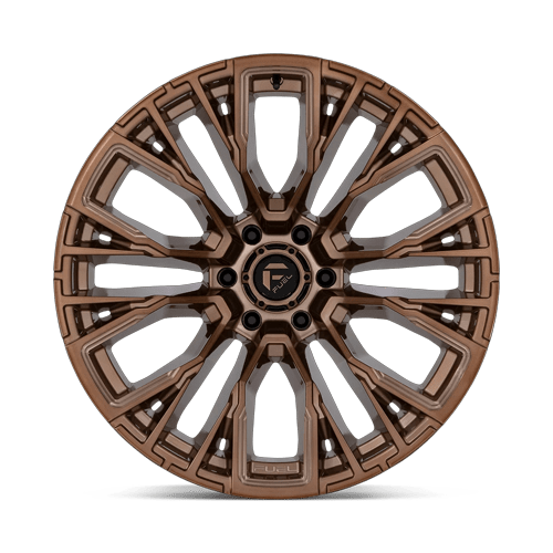 Fuel Off-Road Aluminum Wheels 22X12 Rebar D850 Platinum Bronze Milled