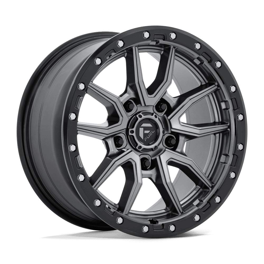 Fuel Off-Road D680 17X9 Matte Gunmetal Black Bead Ring 5x150 +1mm