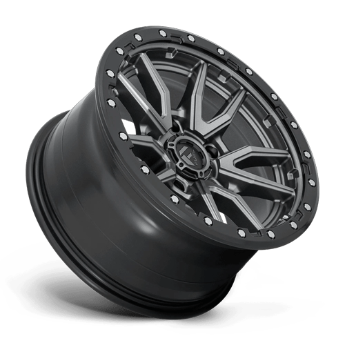 Fuel Off-Road D680 17X9 Matte Gunmetal Black Bead Ring 5x127 -12mm