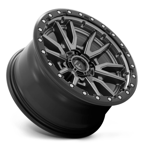 Fuel Off-Road D680 20X9 Matte Gunmetal Black Bead Ring 6x114.3 +1mm