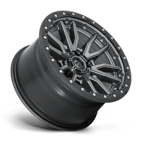 Fuel Off-Road D680 18X9 Matte Gunmetal Black Bead Ring 6x135 -12mm