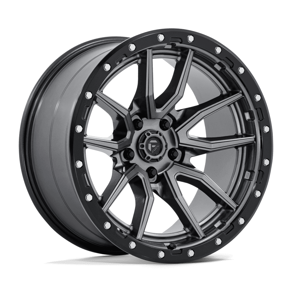 Fuel Off-Road D680 20X10 Matte Gunmetal Black Bead Ring 5x139.7 -18mm