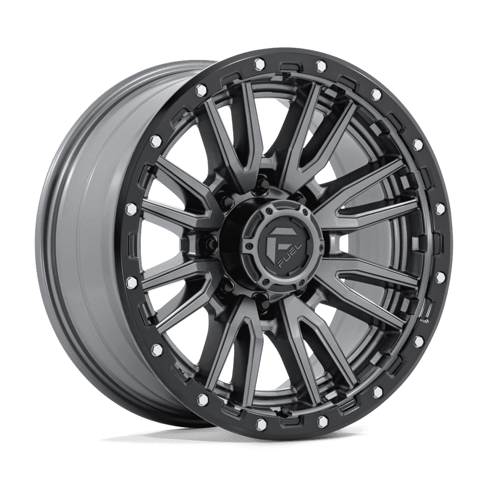 Fuel Off-Road D680 20X9 Matte Gunmetal Black Bead Ring 8x170 +1mm