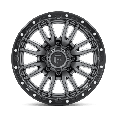 Fuel Off-Road D680 20X9 Matte Gunmetal Black Bead Ring 8x180 +1mm