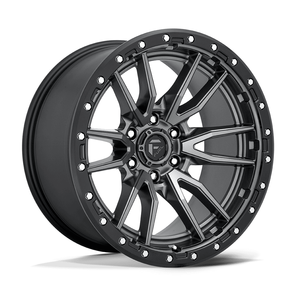Fuel Off-Road D680 20X10 Matte Gunmetal Black Bead Ring 6x135 -18mm