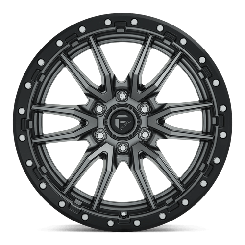 Fuel Off-Road D680 20X10 Matte Gunmetal Black Bead Ring 6x139.7 -18mm