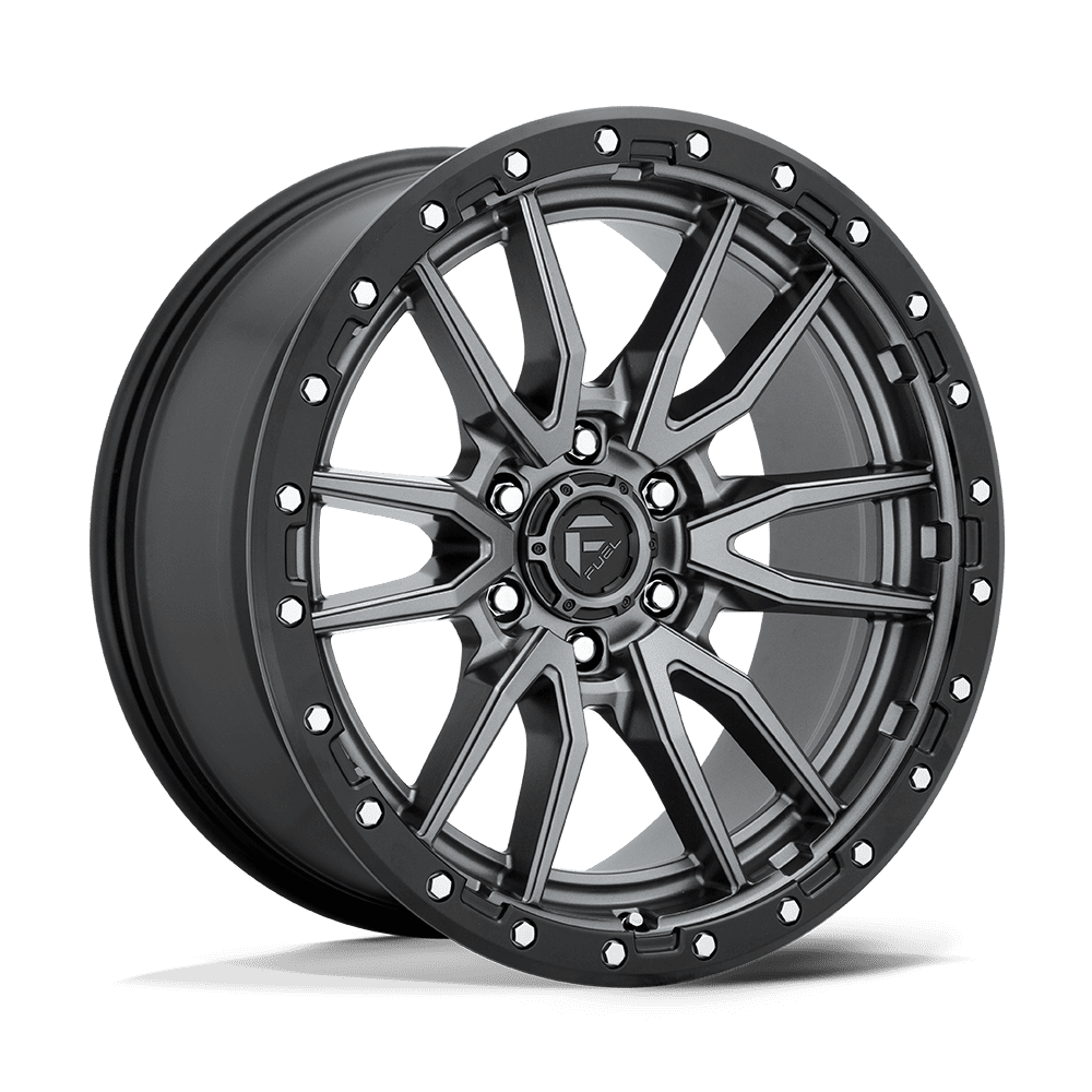 Fuel Off-Road D680 20X9 Matte Gunmetal Black Bead Ring 6x135 +20mm