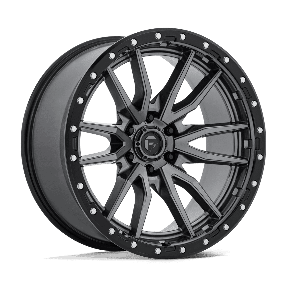 Fuel Off-Road D680 22X10 Matte Gunmetal Black Bead Ring 6x139.7 -13mm