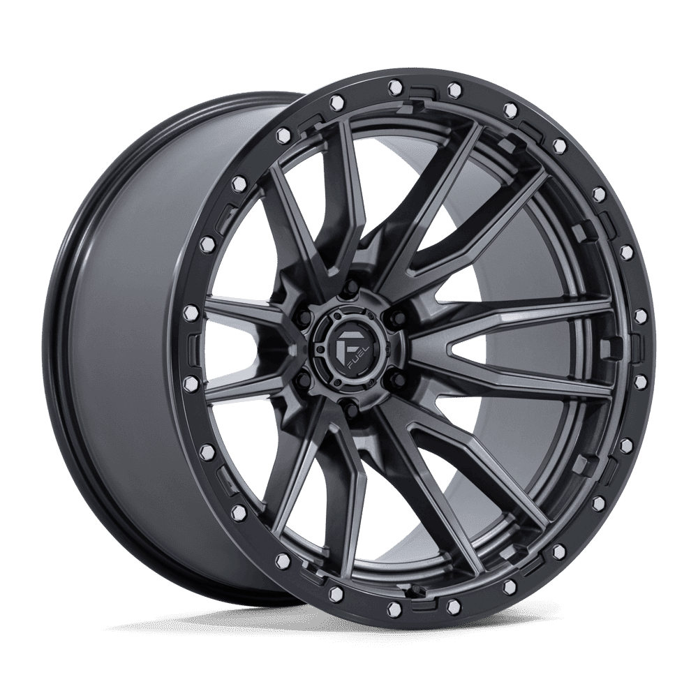 Fuel Off-Road D680 22X12 Matte Gunmetal Black Bead Ring 6x135 -44mm