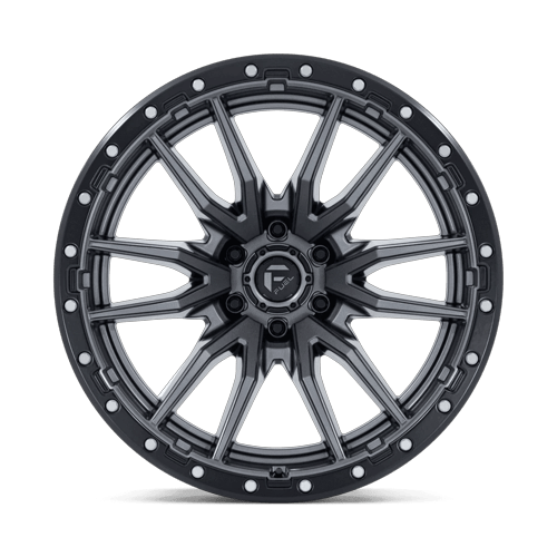 Fuel Off-Road D680 22X12 Matte Gunmetal Black Bead Ring 6x135 -44mm