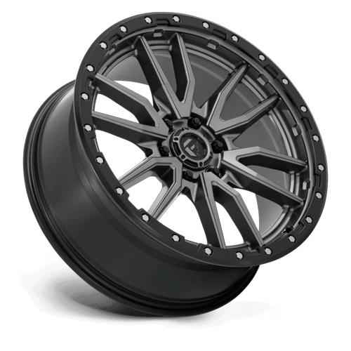 Fuel Off-Road D680 22X9 Matte Gunmetal Black Bead Ring 6x139.7 +20mm