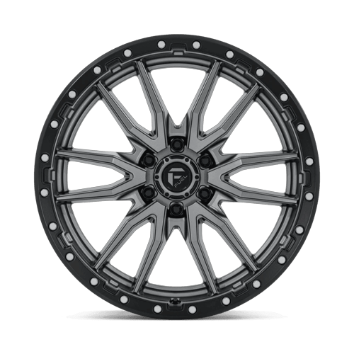 Fuel Off-Road D680 22X9 Matte Gunmetal Black Bead Ring 6x139.7 +20mm