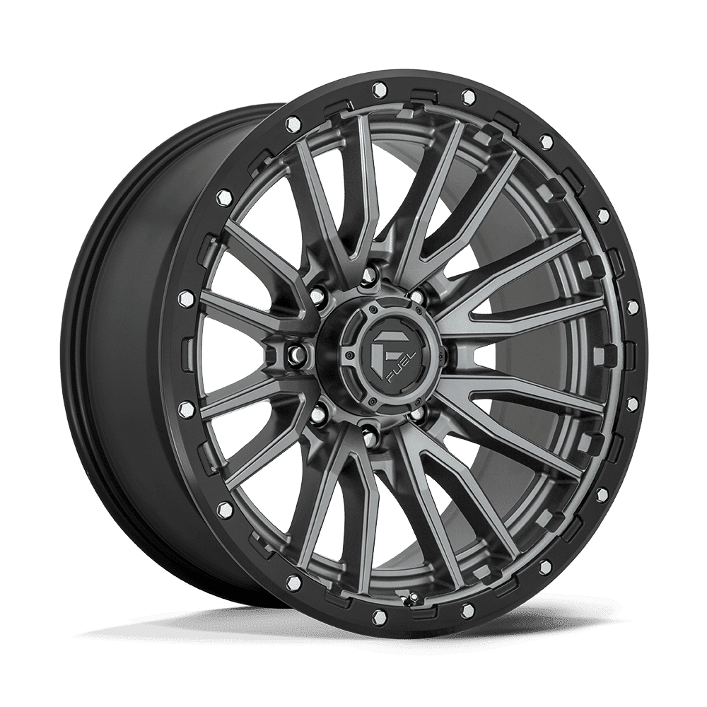 Fuel Off-Road D680 22X10 Matte Gunmetal Black Bead Ring 8x165.1 -18mm