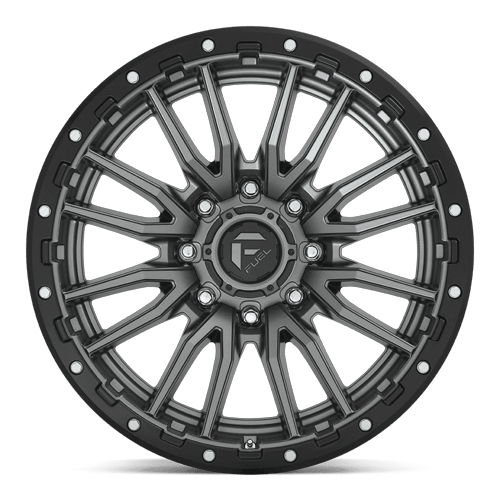 Fuel Off-Road D680 22X10 Matte Gunmetal Black Bead Ring 8x180 -18mm