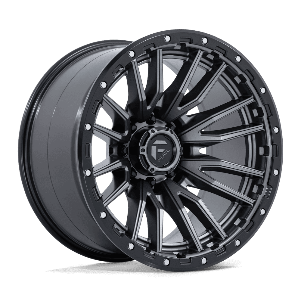 Fuel Off-Road D680 22X12 Matte Gunmetal Black Bead Ring 8x170 -44mm