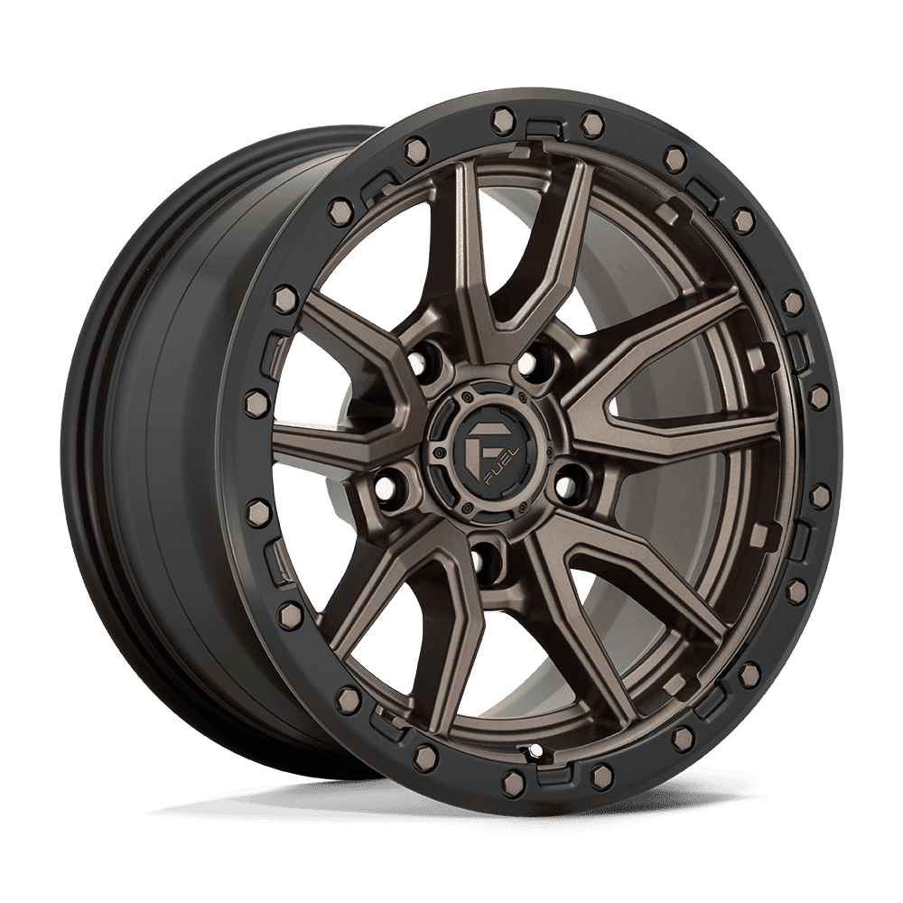 Fuel Off-Road D681 17X9 Matte Bronze Black Bead Ring 5x127 -12mm