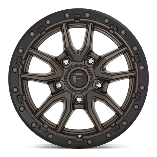 Fuel Off-Road D681 17X9 Matte Bronze Black Bead Ring 5x127 -12mm