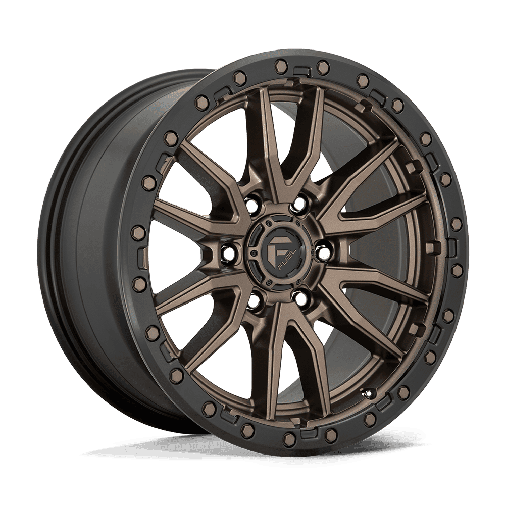 Fuel Off-Road D681 18X9 Matte Bronze Black Bead Ring 6x120 +1mm