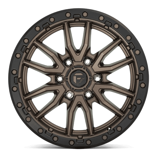 Fuel Off-Road D681 18X9 Matte Bronze Black Bead Ring 6x120 +1mm