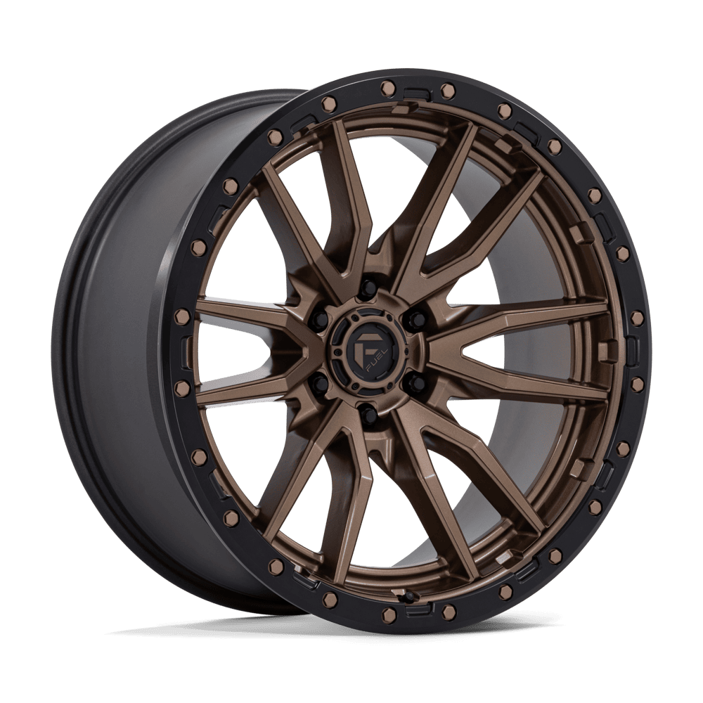 Fuel Off-Road D681 22X10 Matte Bronze Black Bead Ring 6x139.7 -13mm