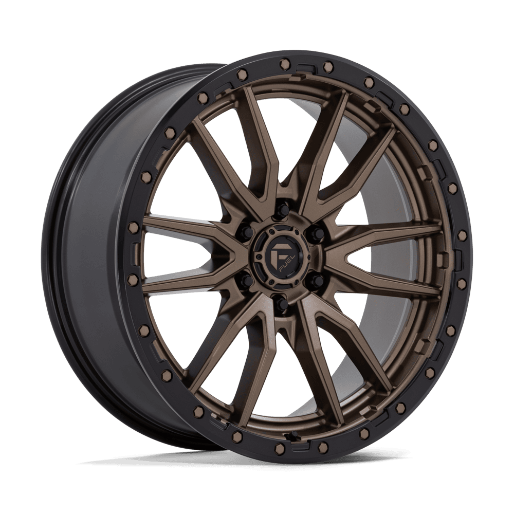 Fuel Off-Road D681 22X9 Matte Bronze Black Bead Ring 6x139.7 +20mm