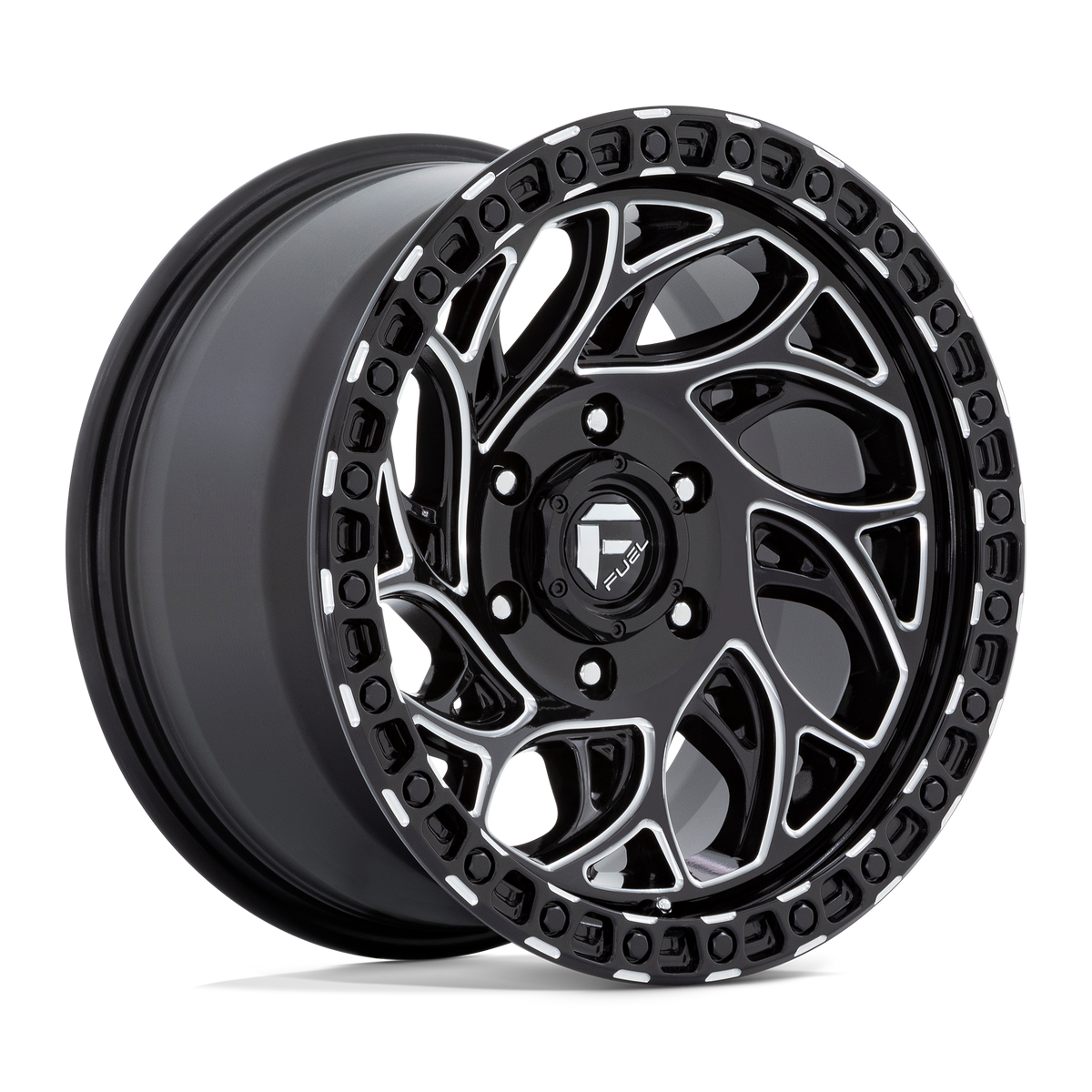 Fuel Off-Road D840 18X9 Gloss Black Milled 6x114.3 +1mm