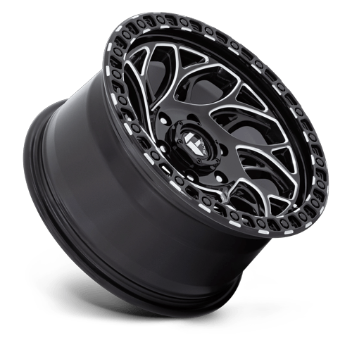 Fuel Off-Road D840 20X9 Gloss Black Milled 5x139.7 +1mm