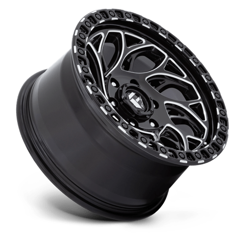 Fuel Off-Road D840 20X9 Gloss Black Milled 6x139.7 +1mm