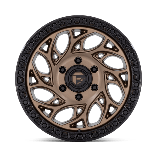 Fuel Off-Road D841 20X9 Bronze W/ Black Ring 6x135 +1mm